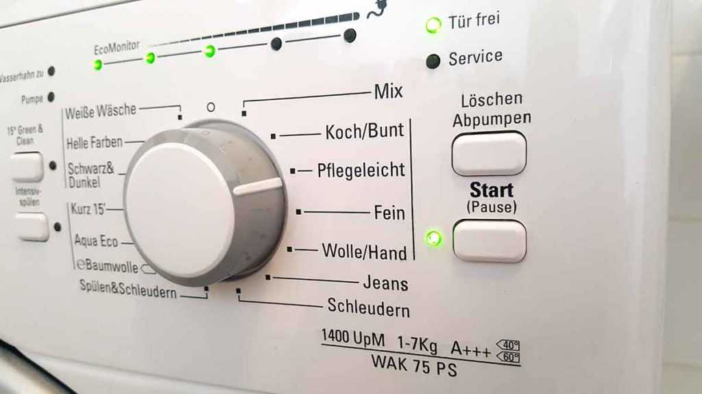 Waschmaschine Elektrogeräte