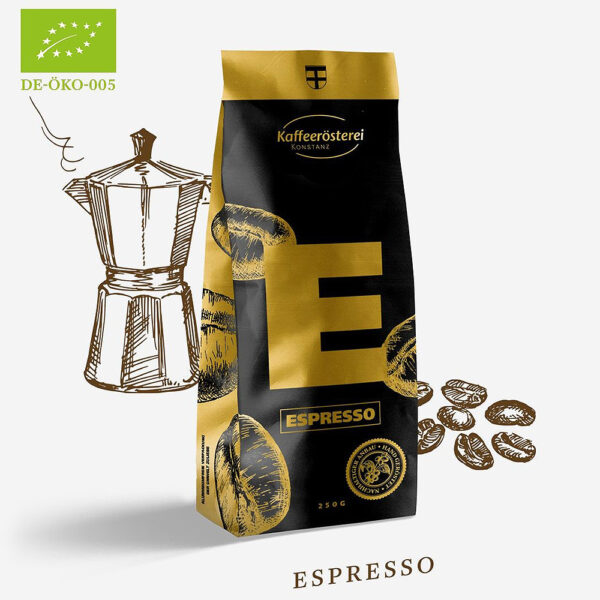 5014 kaffeeroesterei konstanz espresso don padre bio organic 4x 250g 0