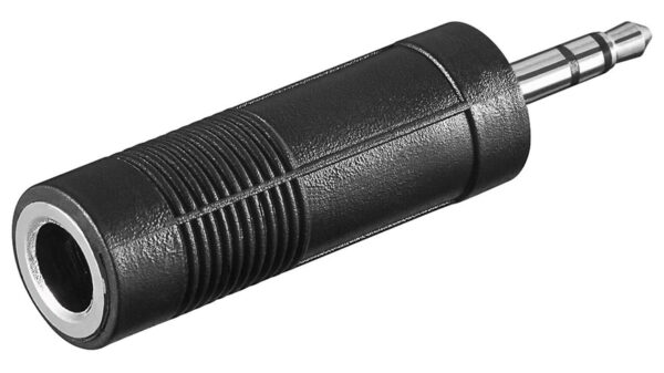 Klinkenstecker-Adapter von 6,3 mm auf 3,5 mm