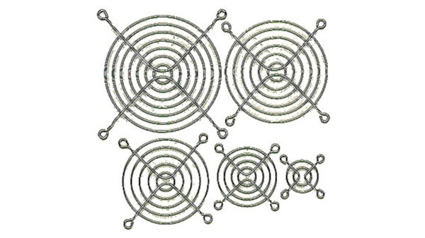 Fingerschutzgitter für Axial-Lüfter 60 x 60 mm