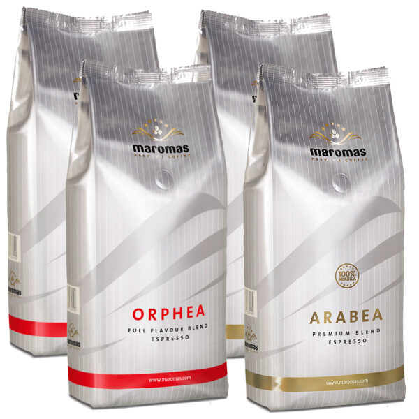 MAROMAS Kaffeebohnen Probierpack