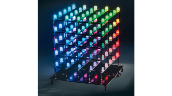 ELV Spar-Set 5x5x5-RGB-Cube RGBC555, Bausatz inkl. LEDs und Netzteil