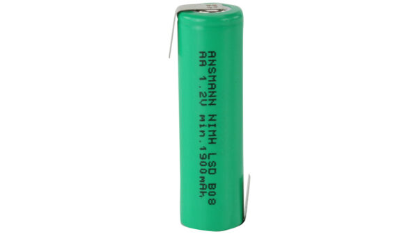 Ansmann maxE NiMH-Akku Mignon mit Z-Lötfahne, Typ 2100 mAh, min 1900 mAh