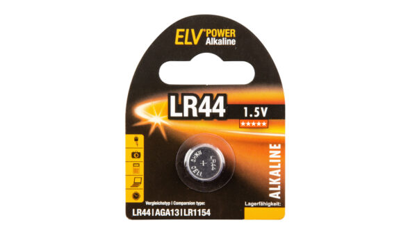 ELV Power Alkaline-Knopfzelle AG13/LR44