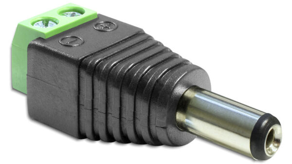 Delock Adapter Terminalblock > DC 5,5 mm Stecker