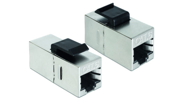 Delock Keystone RJ45-Buchse > RJ45-Buchse-Cat.6 kompakt