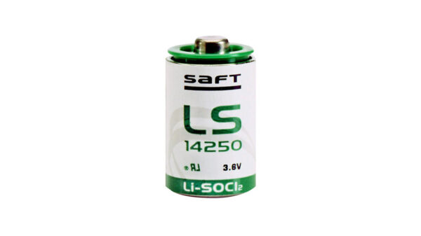 Saft Lithium-Batterie LS-14250, 1/2 Mignon AA, 3,6 V, 1200 mAh