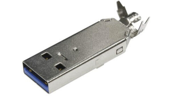 econ connect USB-Stecker 3.0 Typ A USB3AMS, Lötanschluss