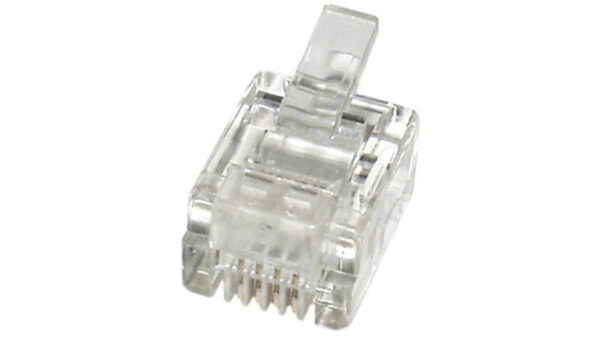 econ connect Modular-Stecker MPL64, 6P4C für Flachkabel