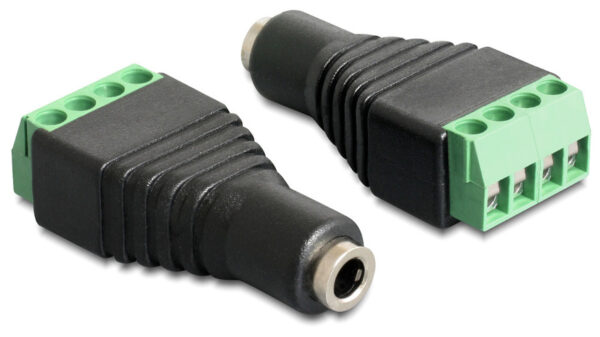 Delock Adapter Terminalblock > Klinke 3,5 mm Buchse 4 Pin