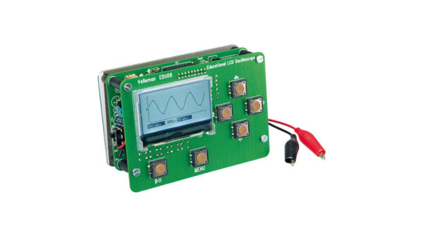 Velleman Bausatz Oszilloskop-Lernpaket LCD-Display EDU08