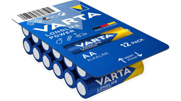 VARTA 12er-Set Mignon-Batterie LONGLIFE Power, AA, LR6