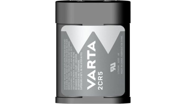 VARTA Professional Lithium Batterie 2CR5, 1400 mAh, 6 V