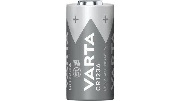 VARTA Lithium Batterie CR123A, 1600 mAh, 3 V