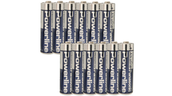 Panasonic 12er-Set Powerline Alkaline Batterie LR6 (Mignon/AA)