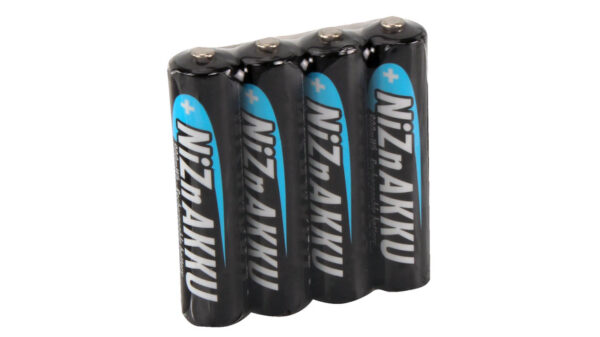 Ansmann NiZn-Akku Micro 1,6 V 550 mAh, 4er-Pack