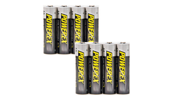 ELV Powerex-NiMH-Akku, Mignon AA 2700 mAh, 8er-Pack