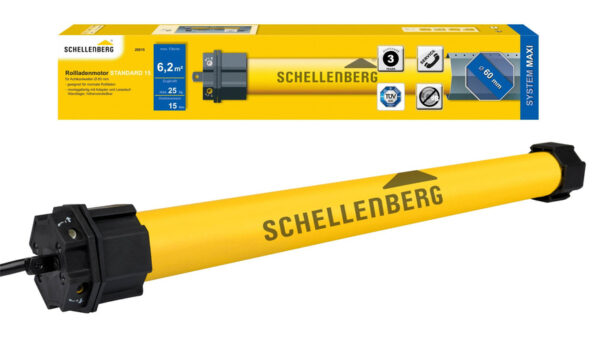 Schellenberg Mechanischer Rohrmotor STANDARD für SW60, 15 Nm