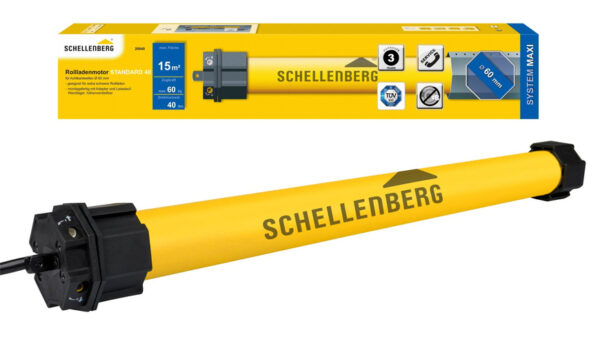 Schellenberg Mechanischer Rohrmotor STANDARD für SW60, 40 Nm