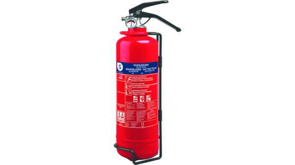 Smartwares Pulver-Feuerlöscher SW BB2, Brandklasse ABC, 2 kg