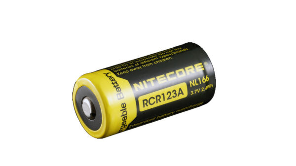 NiteCore Lithium Ion Akku 16340, 650 mAh NL166