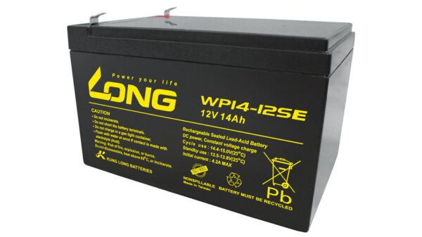 Kung Long Blei-Vlies-Akku WP14-12SE, 12 V, 14 Ah, zyklenfest