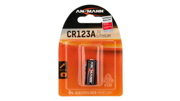 Ansmann Foto-Lithium-Batterie CR123A