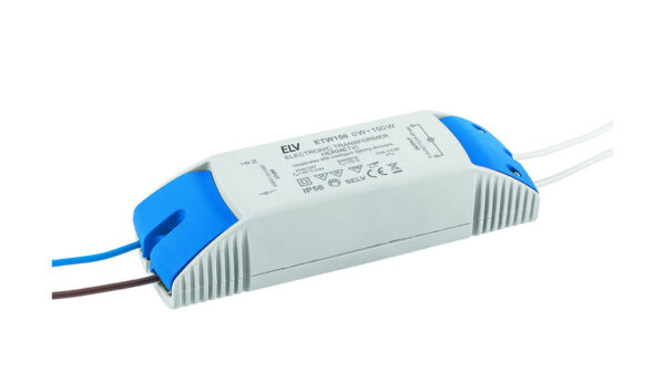 ELV 0,1-150-W-LED-Netzteil, 12 V AC, dimmbar