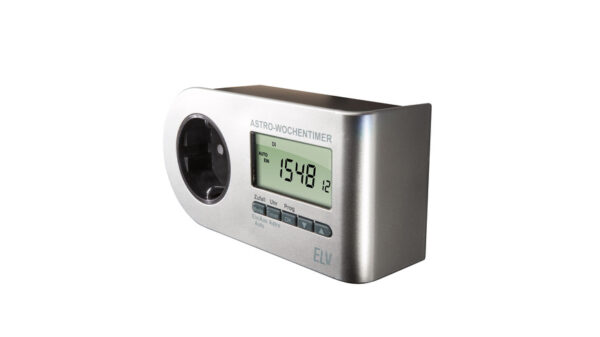 ELV WTA100 Premium-Wochentimer / Zeitschaltuhr mit Astrofunktion