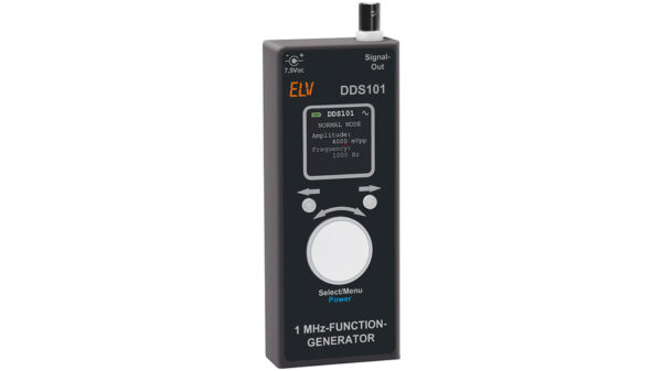 ELV Bausatz 1-MHz-DDS-Funktionsgenerator mit OLED-Display DDS101