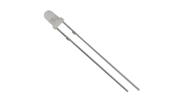 LED 3 mm, weiß, 1800 mcd