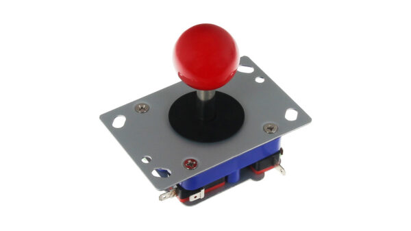 Joy-IT Arcade Joystick mit roter Kugel