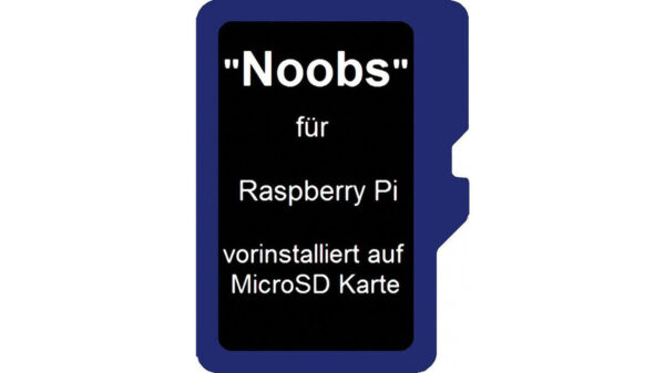 Noobs Betriebssystem für Raspberry Pi (für Pi 4 Model B und abwärtskomp.) auf 32 GB micro-SD Karte