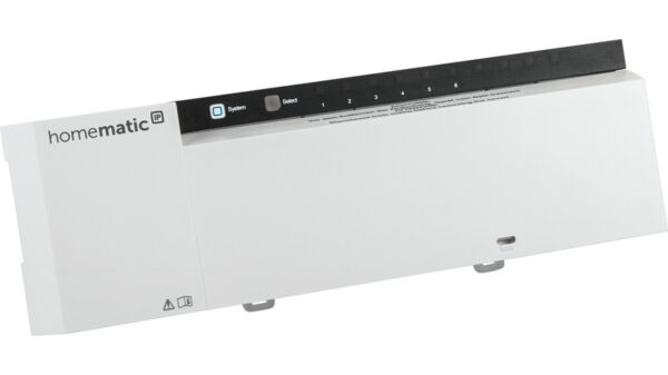 Homematic IP Wired Smart Home Fußbodenheizungscontroller HmIPW-FAL230-C6 – 6-fach, 230 V