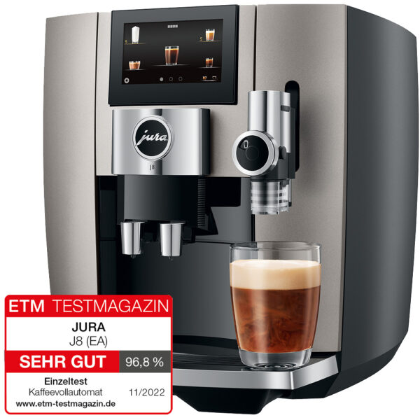 JURA J8 Midnight Silver (EA) (15471)