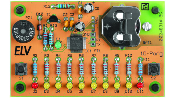 ELV Bausatz Elektronikspiel 1D-Pong