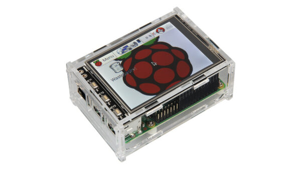 Raspberry Pi 3B+ Touch-PC, 8,9 cm (3,5") Display, komplett montiert und betriebsbereit