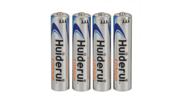 Huiderui Lithium Batterie Micro AAA, 4er-Pack