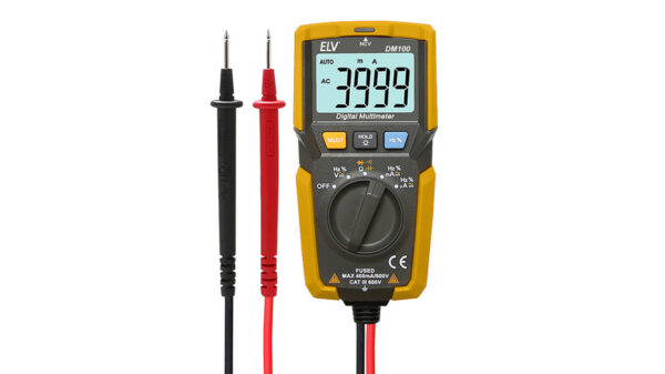 ELV digitales Pocket-Multimeter DM100, inkl. berührungsloser Spannungsprüfer