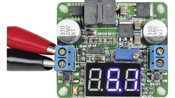 Joy-IT Buck-/Boost-Spannungswandlermodul mit stufenloser Ausgangsspannungswahl