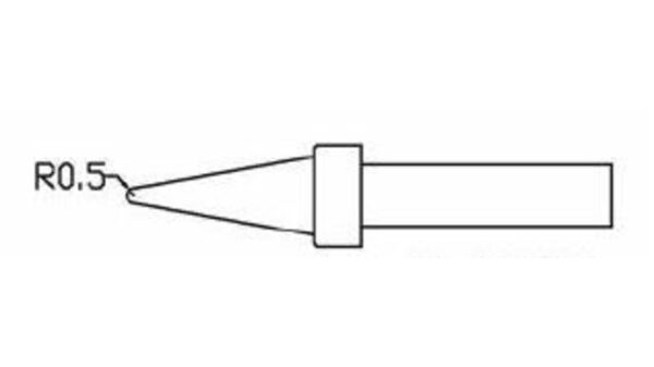 ELV Ersatzlötspitze Bleistiftspitze D = 0,5 mm