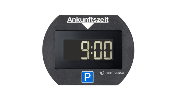 Needit Digitale Parkscheibe PARK LITE, automatische Parkzeiteinstellung, schwarz