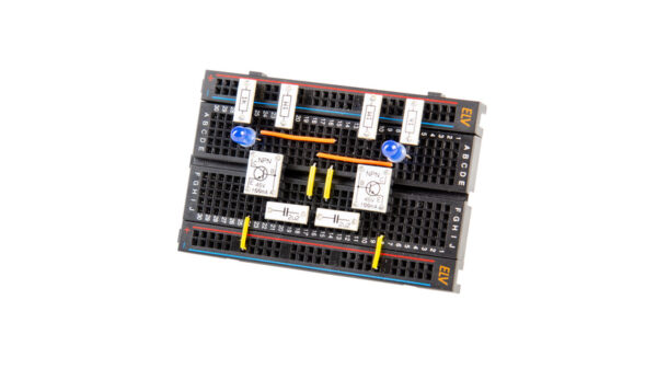 ELV Steckplatine/Breadboard mit 400 Kontakten, schwarze ELV-Version