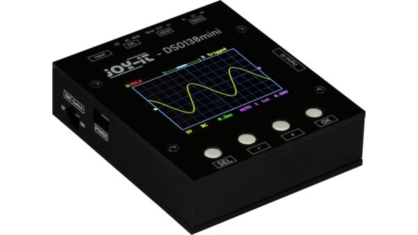 Joy-IT Digital-Oszilloskop DSO138mini, 200 kHz, 1-Kanal, 1MSa/s, 1 kpts, 12 Bit