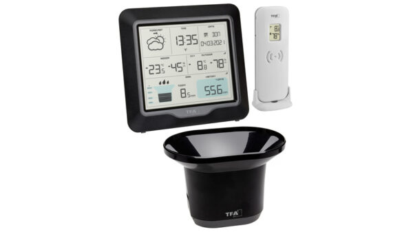 TFA Funk-Wetterstation RAIN PRO mit Regenmesser, 433 MHz