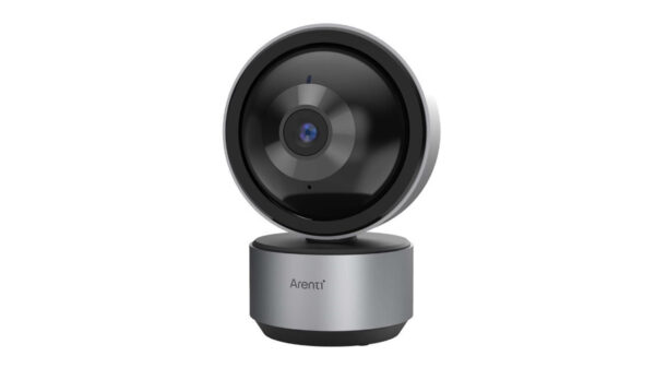 Arenti WLAN-Indoor-Überwachungskamera DOME1, 2K-Auflösung, App, Amazon Alexa, schwenk-/neigbar