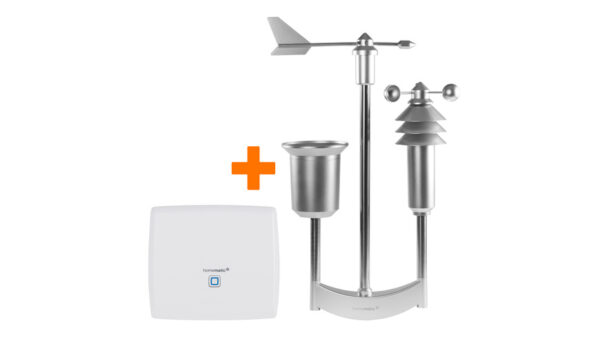 Homematic IP Set Wetter Profi mit Smart Home Zentrale CCU3 und Funk-Wettersensor pro