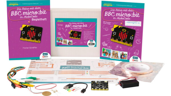 Joy-IT Lernpaket "Reise mit dem BBC micro:bit V2"