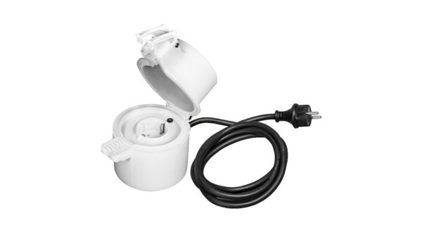 LEDVANCE SMART+ WiFi OUTDOOR PLUG / Schalt-Mess-Steckdose, 1,5-m-Kabelzuleitung, 3680 W / 16 A, IP44