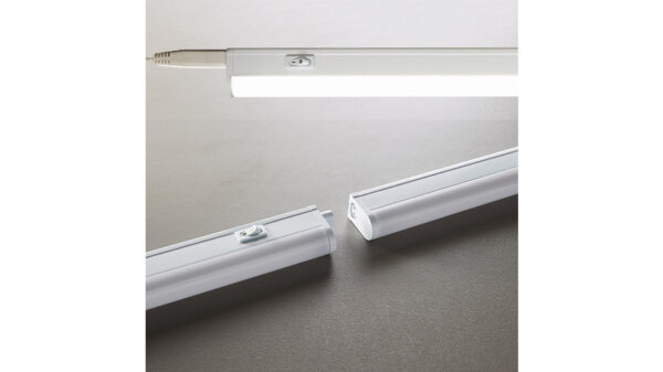 HEITRONIC 7-W-LED-Lichtleiste FRANKFURT, 660 lm, 4000 K, weitere Lichtleisten anreihbar, 51,6 cm